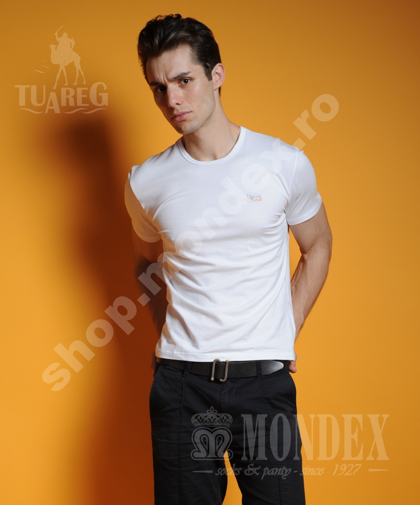 Tricou cu maneca scurta pentru barbati - 8001-1