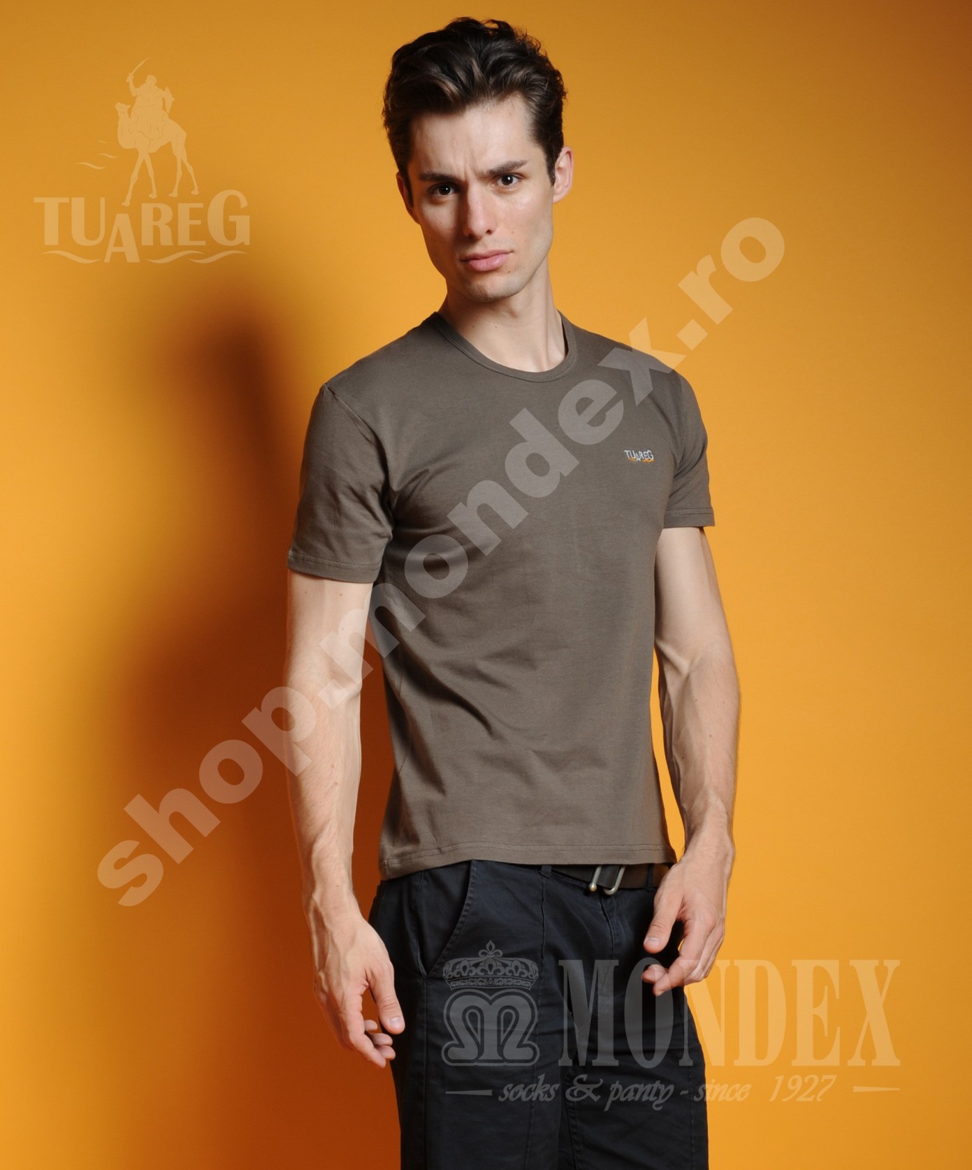 Tricou cu maneca scurta pentru barbati - 8001-1