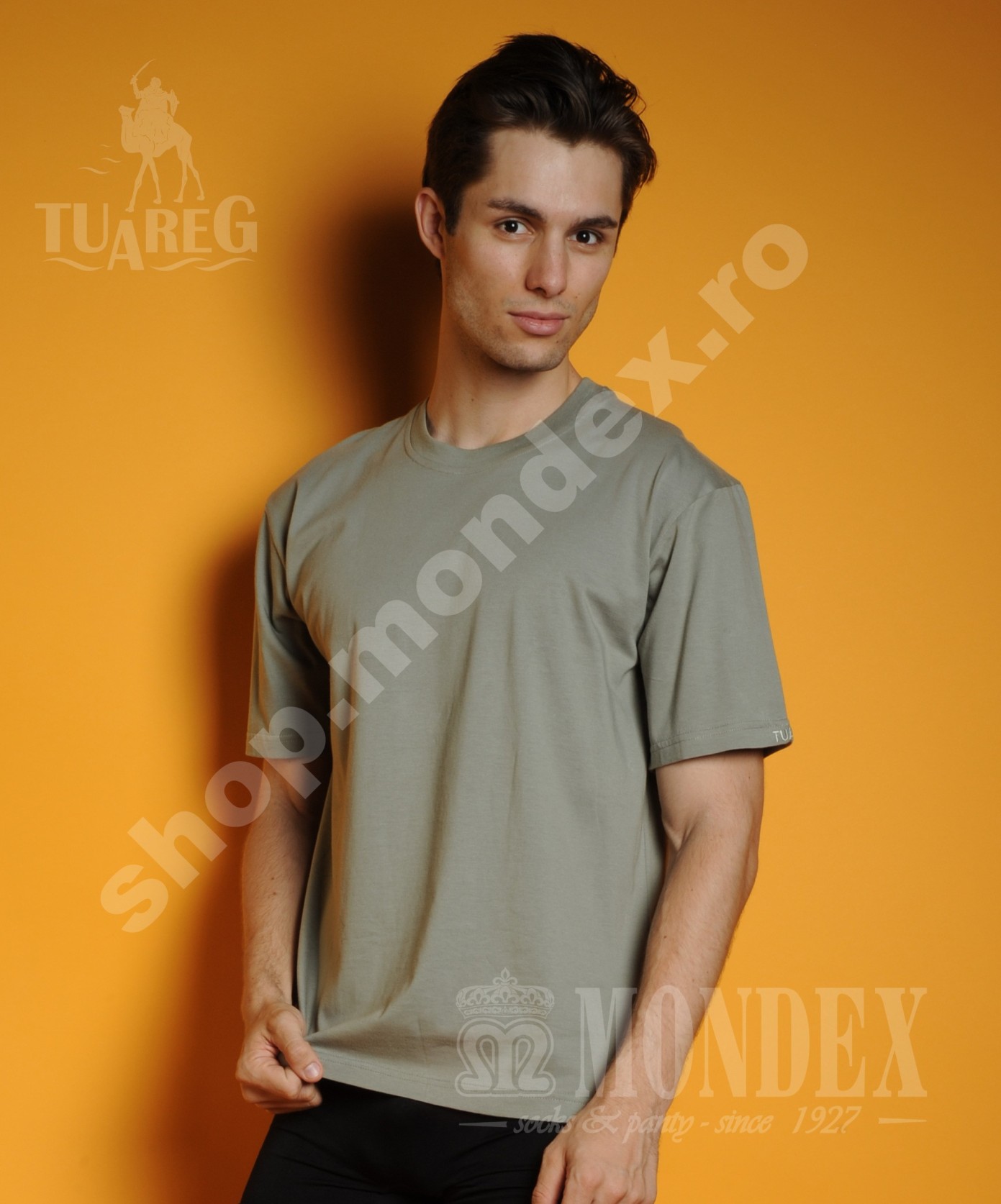 Tricou cu maneca scurta pentru barbati - 8002-1