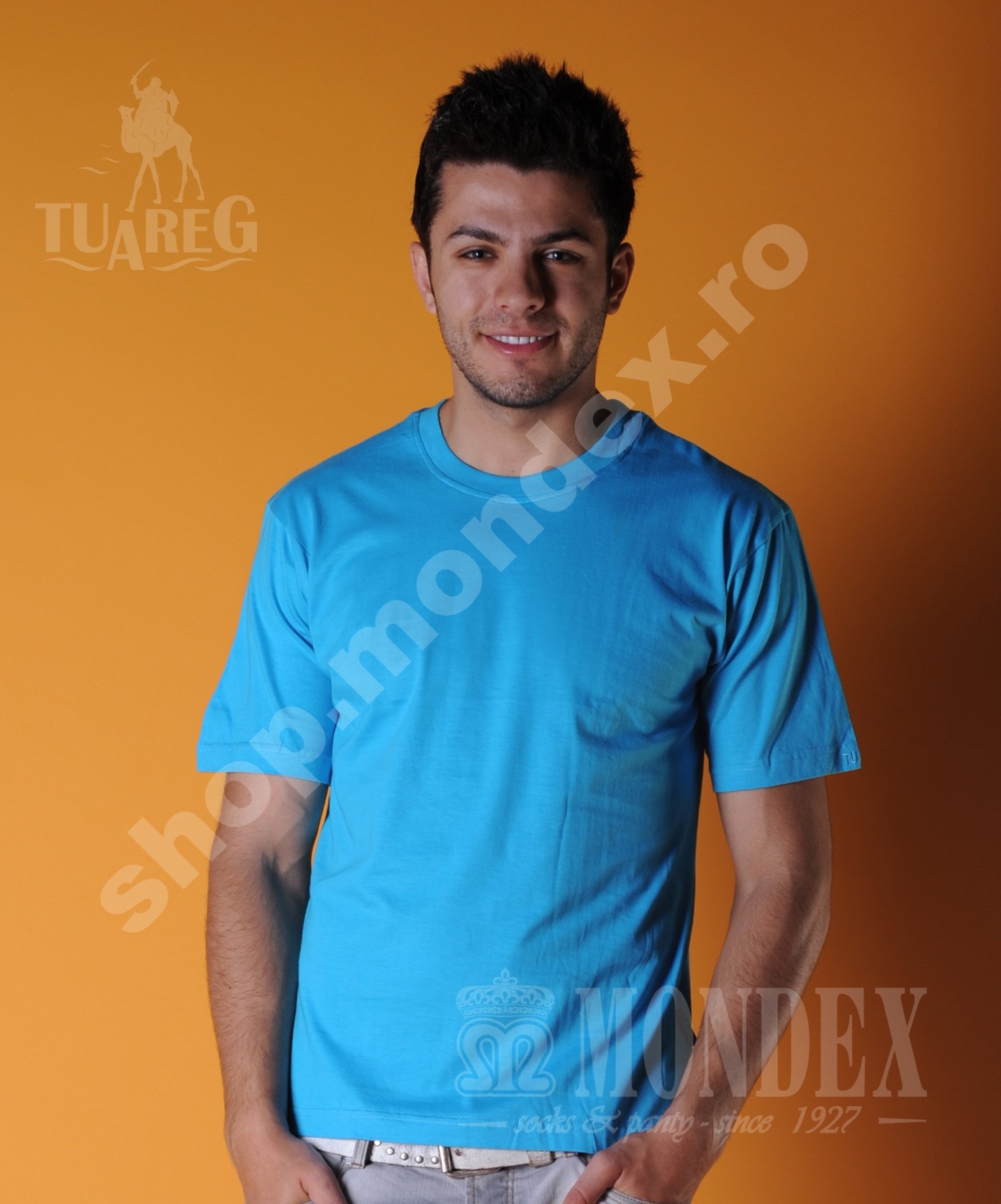 Tricou cu maneca scurta pentru barbati - 8002-1