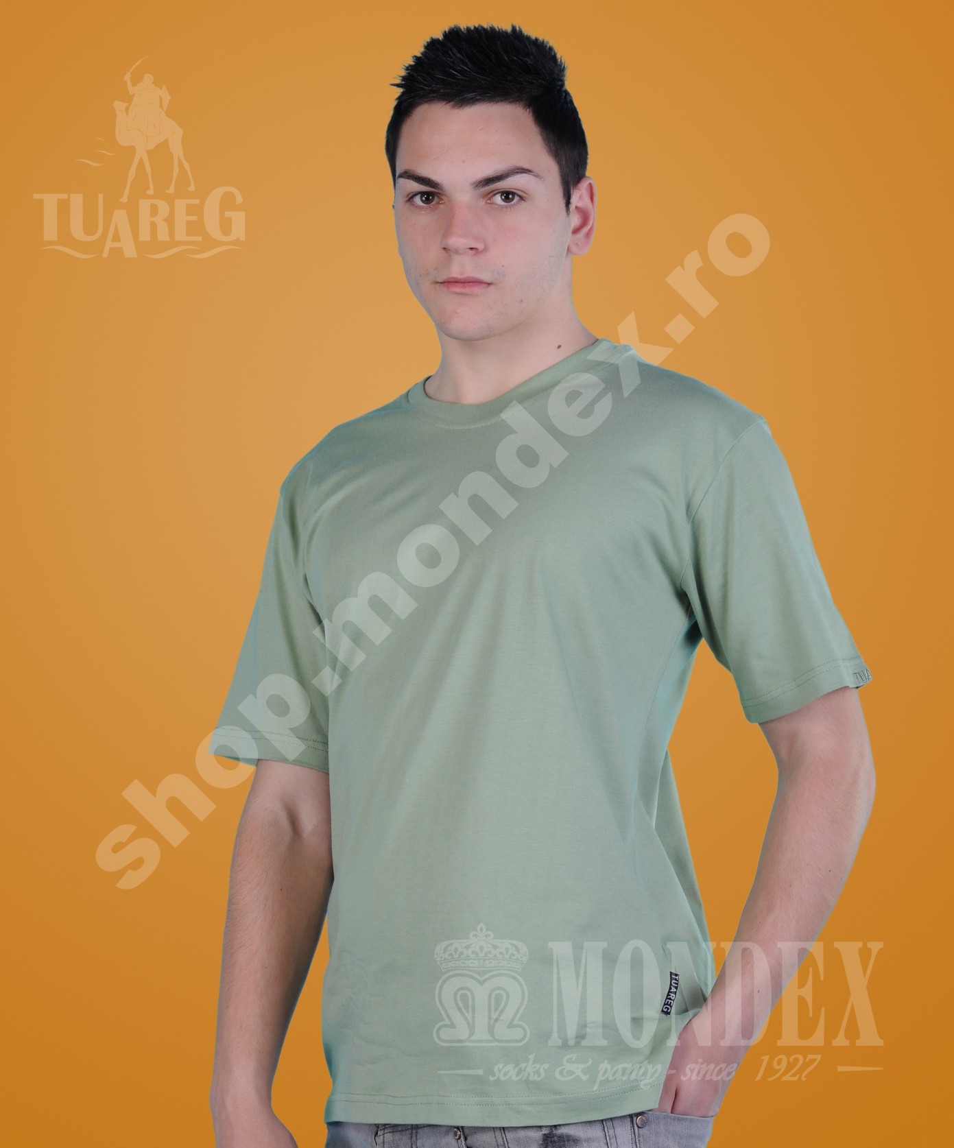 Tricou cu maneca scurta pentru barbati - 8002-1