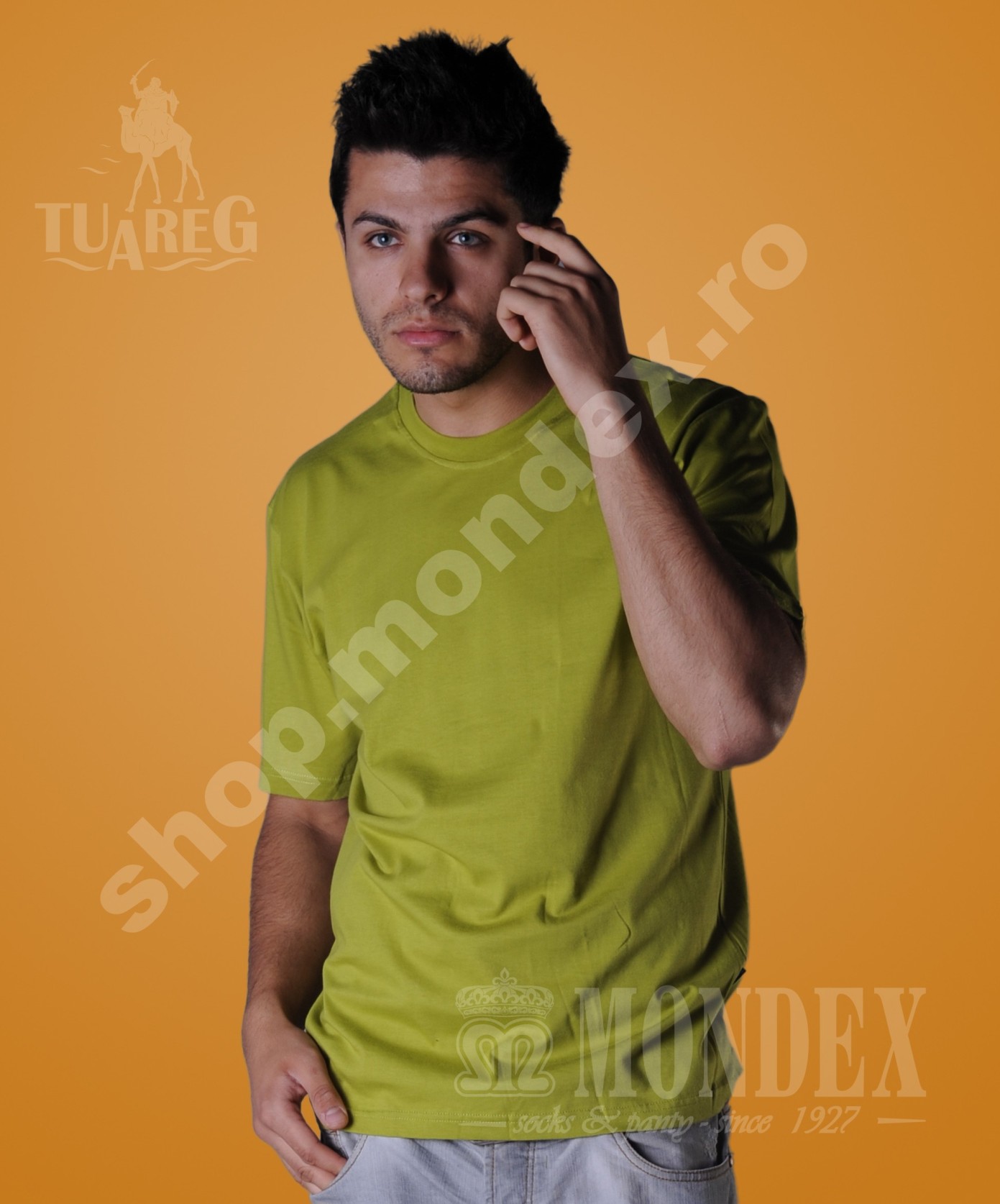 Tricou cu maneca scurta pentru barbati - 8002-1