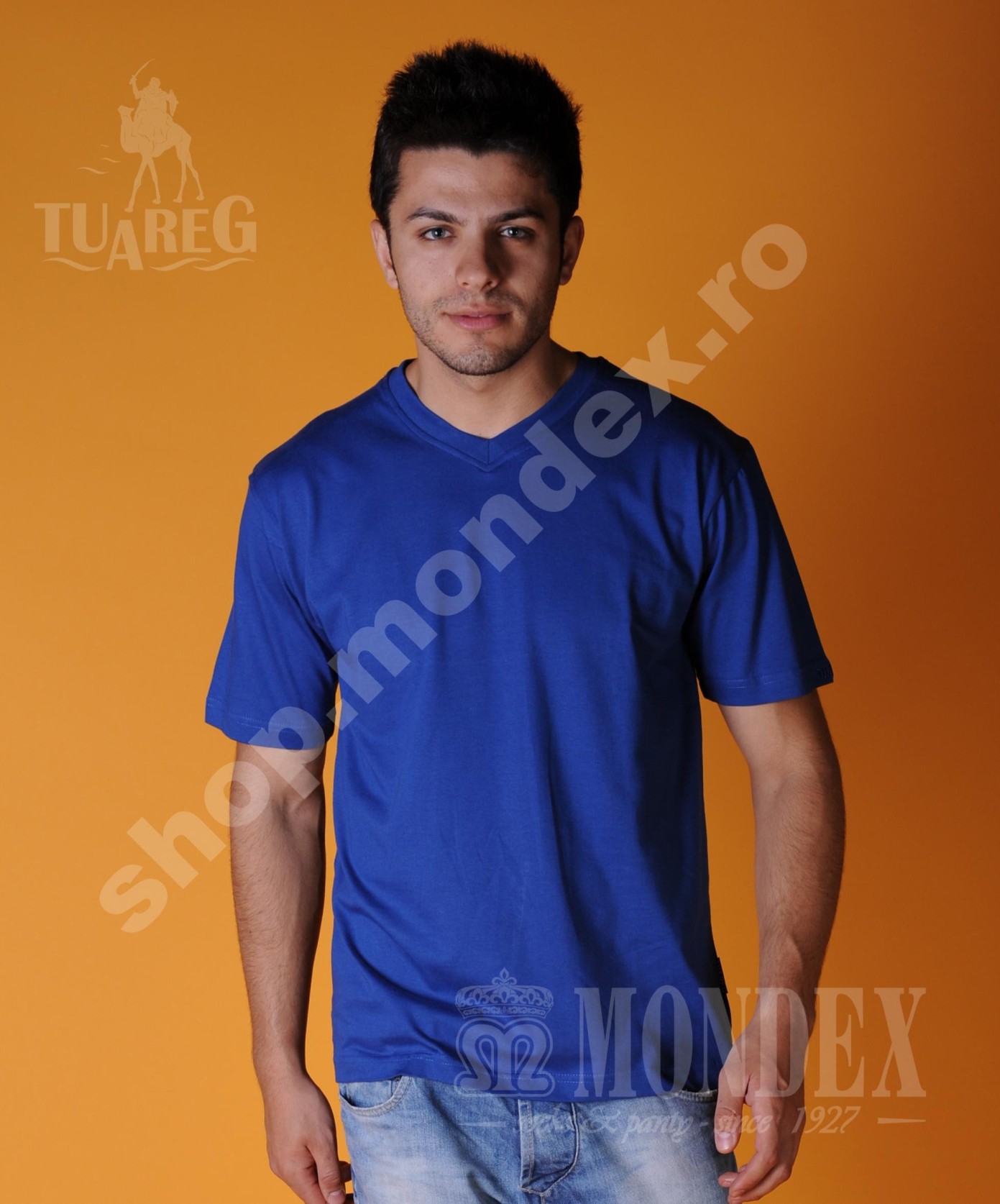 Tricou cu maneca scurta pentru barbati - 8003-1