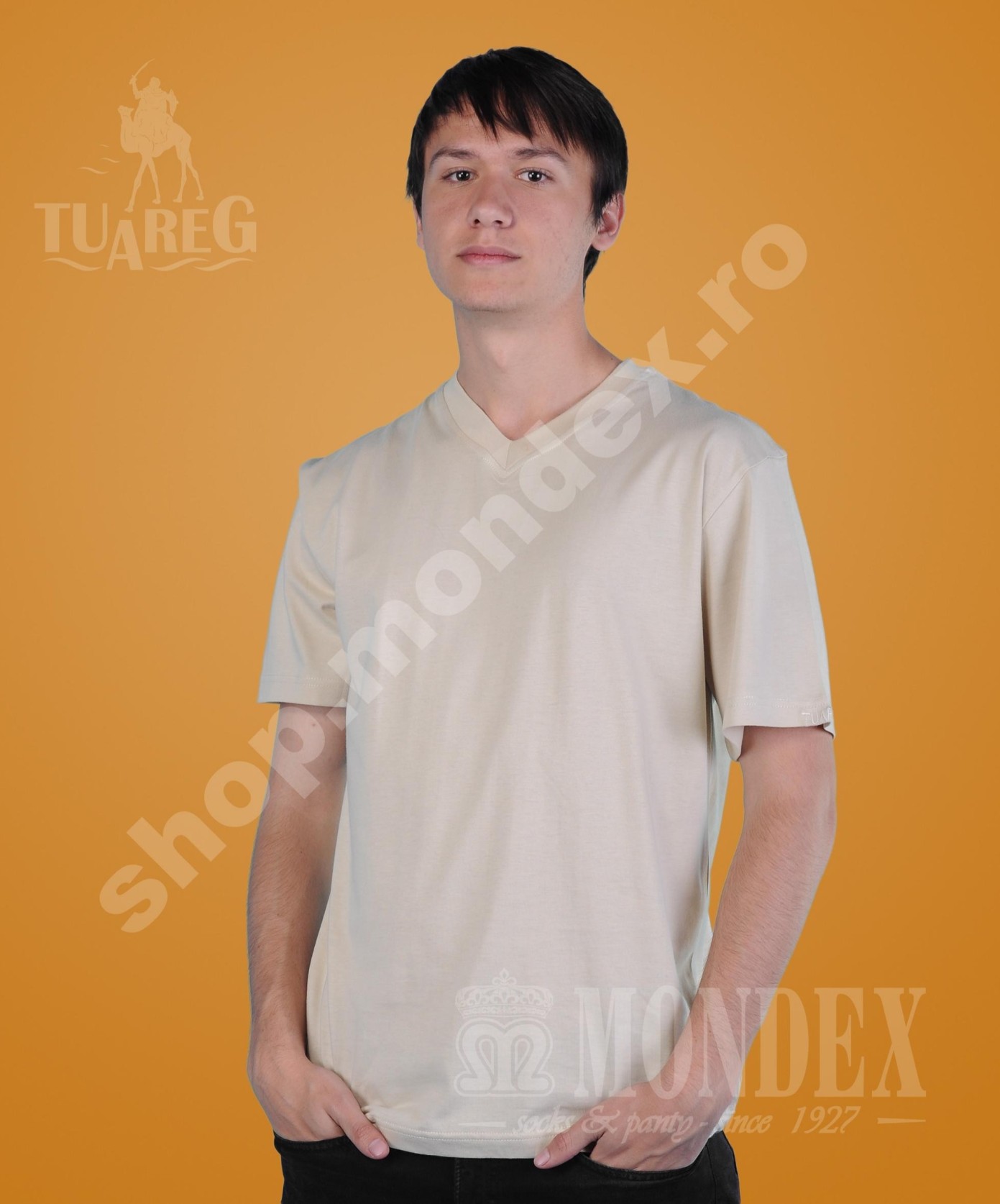 Tricou cu maneca scurta pentru barbati - 8003-1