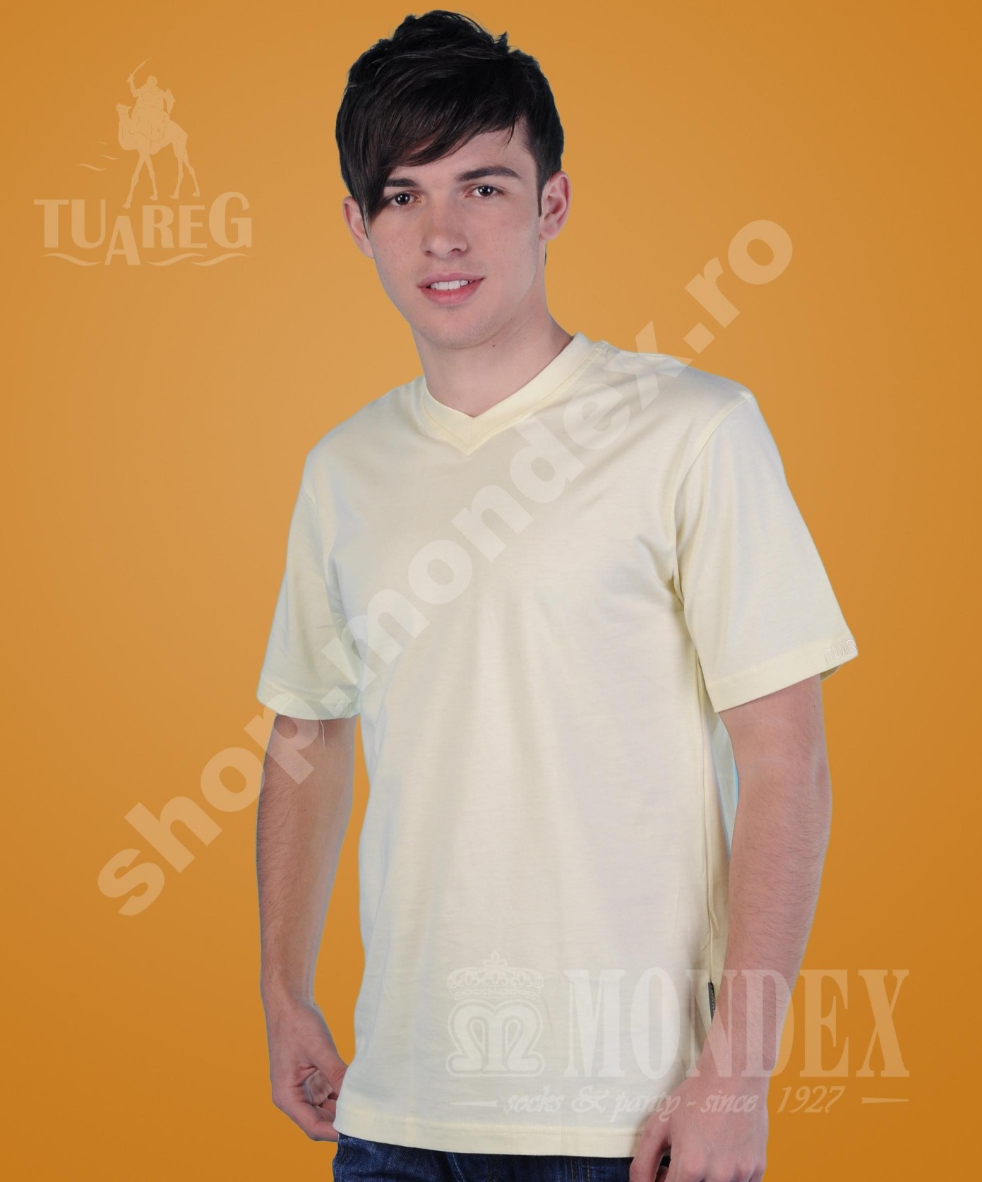 Tricou cu maneca scurta pentru barbati - 8003-1