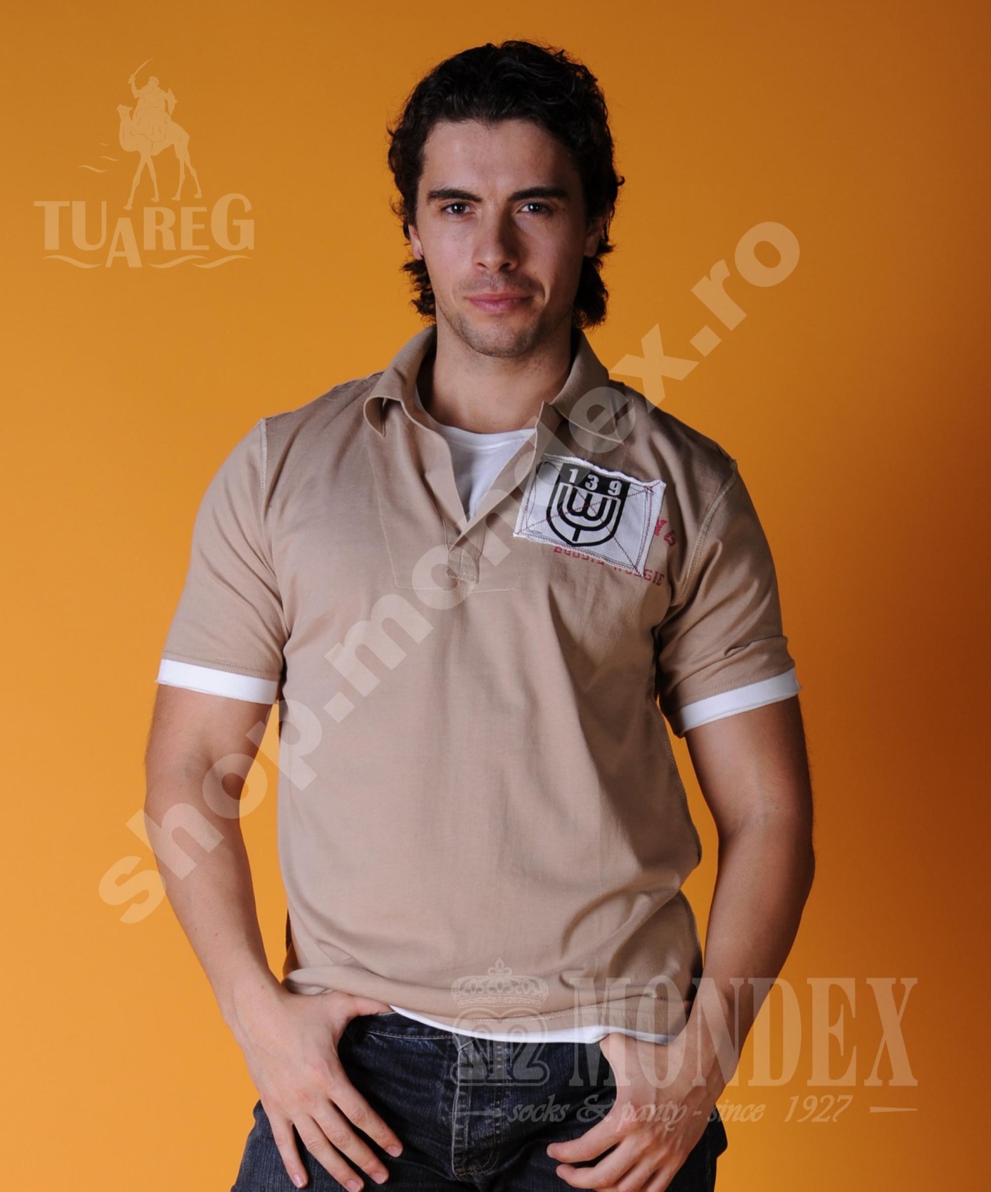 Tricou cu maneca scurta pentru barbati - 8203-1