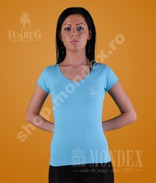 Tricou cu maneca scurta pentru femei - 7007-1