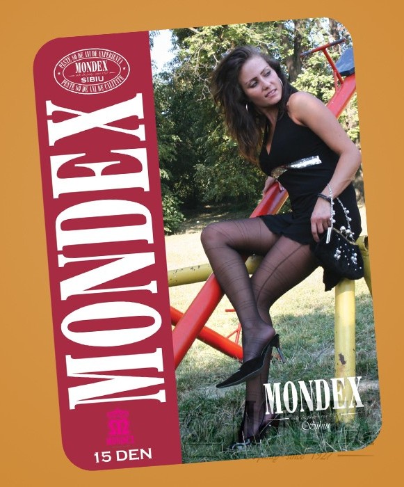 Ciorapi pantalon elasticizati cu model, 15 den - 937-1