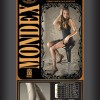 Ciorapi pantalon elasticizati cu model, 15 den - 9012-1