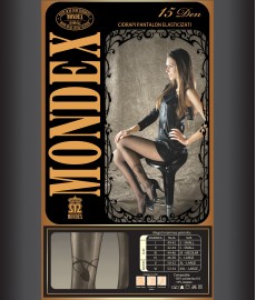 CIORAPI PANTALON ELASTICIZATI CU MODEL, 15 DEN
